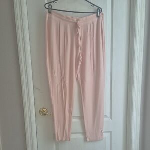 Gilligan & O'Malley Pink Confortable Pants In Size Large